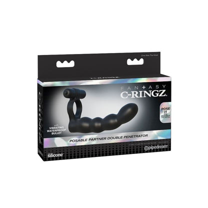 Fantasy C-Ringz - Posable Double Penetrator