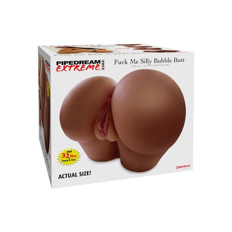 Extreme Toyz - Pipedreams Fuck Me Silly Vagina And Realistic Black Ass