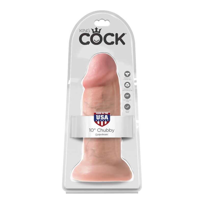 King Cock - Realistic Dildo Chubby 25.4 Cm