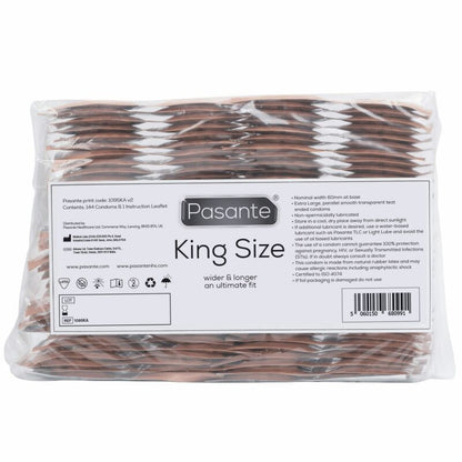 Pasante Condoms King — 144 Bag