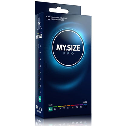 My Size Pro Made-to-Measure Latex Condoms – Condoms – 10 Pack 45 MM – product photo 1