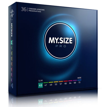 My Size Pro Made-to-Measure Latex Condoms – Condoms – 36 Pack 45 MM – product photo 3