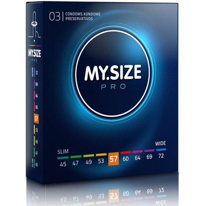 My Size Pro Made-to-Measure Latex Condoms – Condoms – 3 Pack 57MM – product photo 20