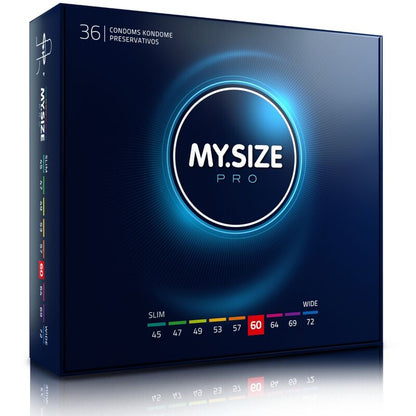 My Size Pro Made-to-Measure Latex Condoms – Condoms – 36 Pack 60MM – product photo 25