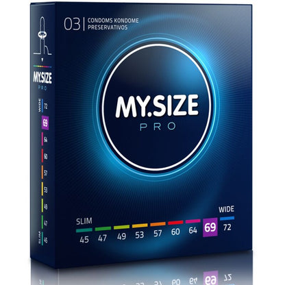 My Size Pro Made-to-Measure Latex Condoms – Condoms – 3 Pack 69 MM – product photo 32