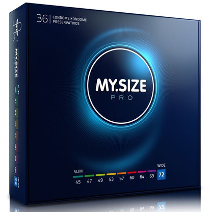 My Size Pro Made-to-Measure Latex Condoms – Condoms – 36 Pack 72 MM – product photo 37