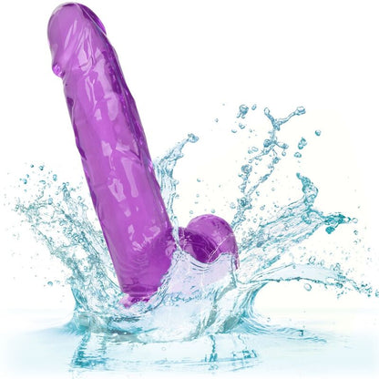 California Exotics - Size Queen Dildo Purple 15.3 Cm