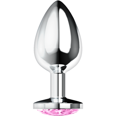 Ohmama - Anal Plug With Pink Crystal S