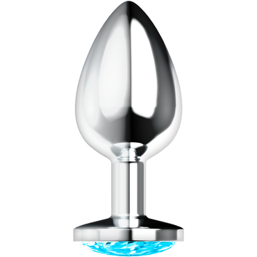 Ohmama - Anal Plug With Blue Crystal S