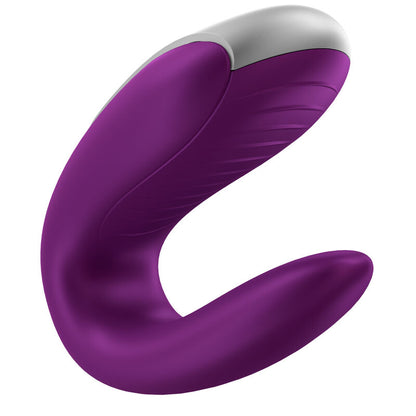 Satisfyer - Double Fun Partner Vibrator Purple