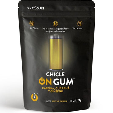 Wug Gum - On Caffeine, Ginseng And Guarana Gum 10 Units