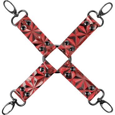 Begme - Red Edition Premium Vegan Leather Hog Tie