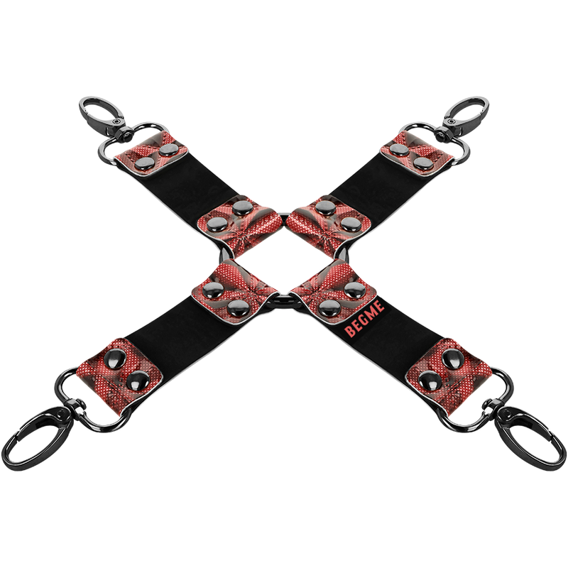 Begme - Red Edition Premium Vegan Leather Hog Tie