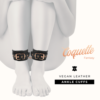 Coquette Chic Desire - Fantasy Ankle Cuffs With Neoprene Lining