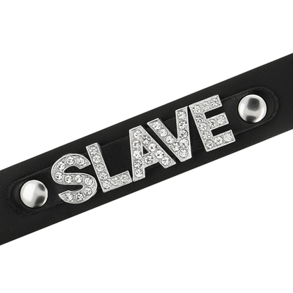 Coquette - Chic Desire Slave Vegan Leather Choker