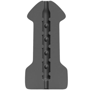 All Black Hook-Up masturbator, realistic blowjob stroker, sleek male toy, body-safe phthalate-free masturbator, deep-throat sensation toy, All Black collection, 17 cm male stroker, reliable pleasure partner, intense solo play, lifelike male masturbator
1