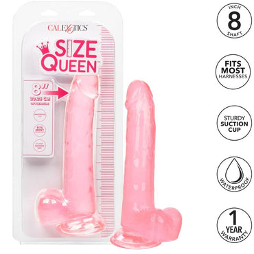 California Exotics - Size Queen Dildo Pink 20.3 Cm