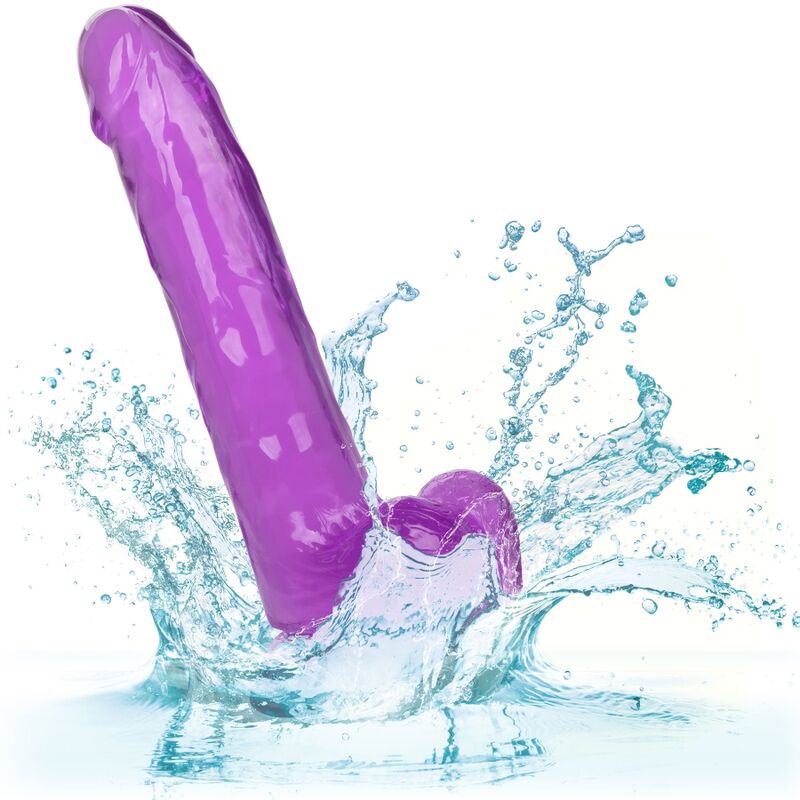 California Exotics - Size Queen Dildo Purple 20.3 Cm