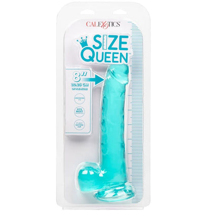 California Exotics - Size Queen Dildo Blue 20.3 Cm