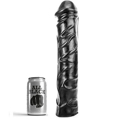  Experience intense sensations with the All Black Giant Fisting Dildo. Realistic, thick, and body-safe for deep pleasure. Compatible with water and silicone lubricants.1