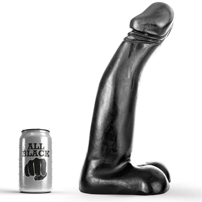 Experience powerful sensations with the All Black Realistic Fisting Dildo. Semi-realistic, flexible, and body-safe. Perfect for deep pleasure. Compatible with all lubricants.1