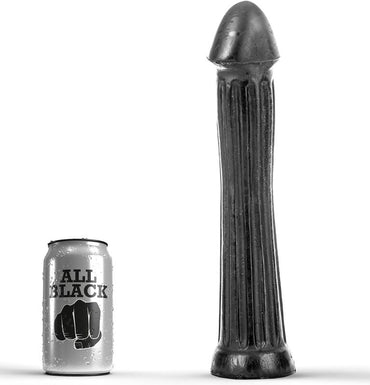Enjoy enhanced sensations with the All Black Anal Plug Dildo. Deep grooves, soft-touch, body-safe, and perfect for intense play. Compatible with all lubricants.1