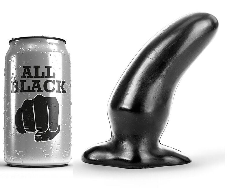 The All Black Anal G-Spot Plug’s curved design precisely stimulates the G-spot. Compact, body-safe, and compatible with all lubricants for smooth pleasure.1