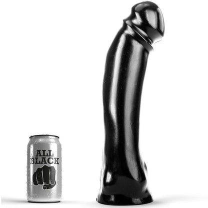  Experience deep, solid pleasure with the All Black Dong Solid Dildo. Straight, sturdy, and body-safe. Perfect for vaginal and anal play, compatible with all lubricants.1
