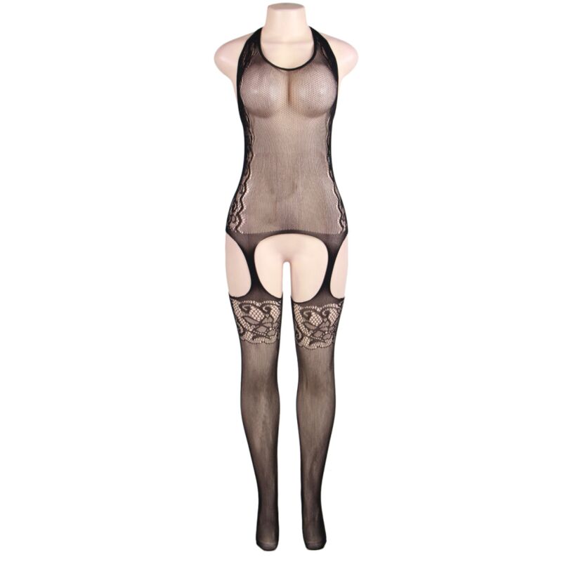 Queen Lingerie - Bodystocking Encajes S/L