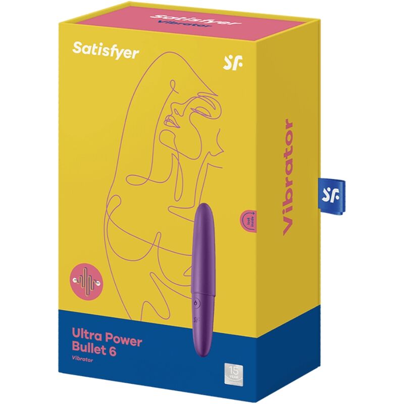 Satisfyer - Ultra Power Bullet 6 Purple