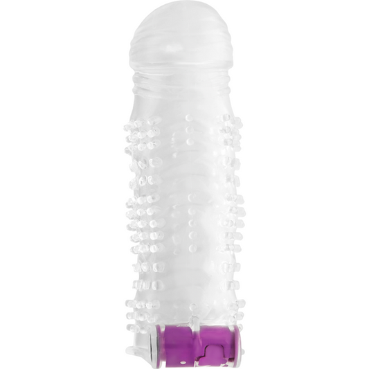 Ohmama - Textured Penis Sheath With Vibrating Bullet