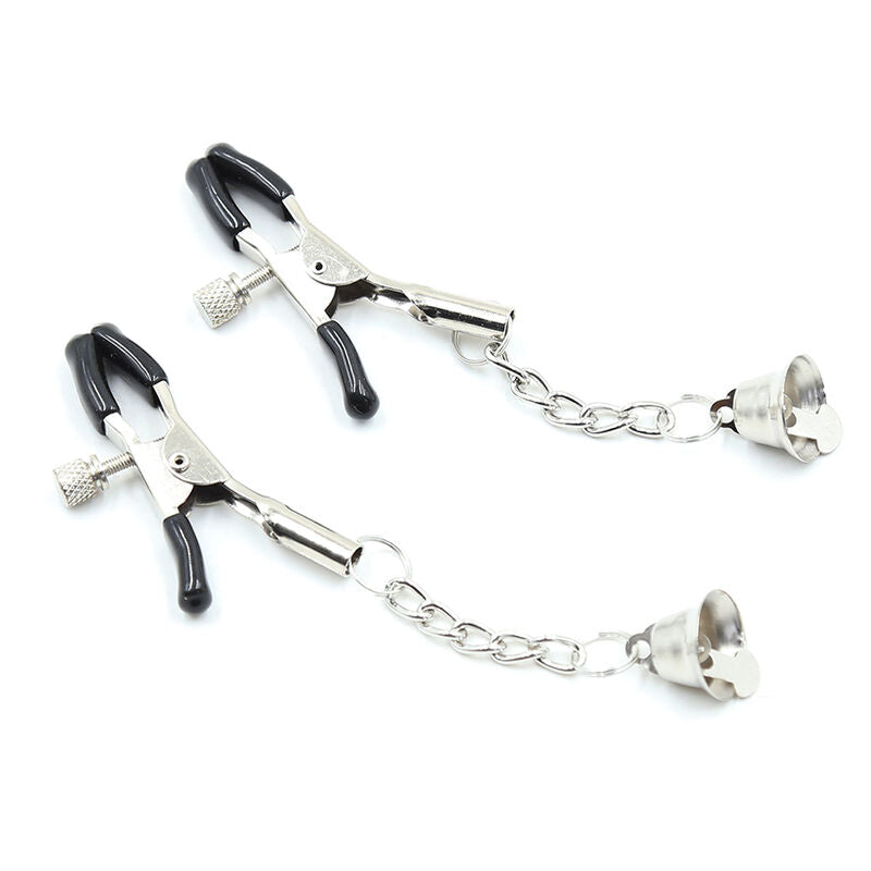 Ohmama Fetish - Nipple Clamps With Chain And Bells