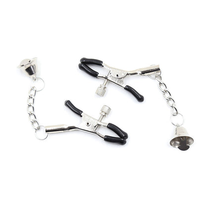 Ohmama Fetish - Nipple Clamps With Chain And Bells