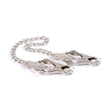 Ohmama Fetish - Metal Clamps With Chain