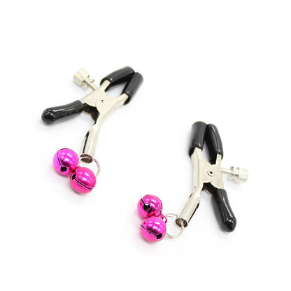 Ohmama Fetish - Nipple Clamps With Pink Bell