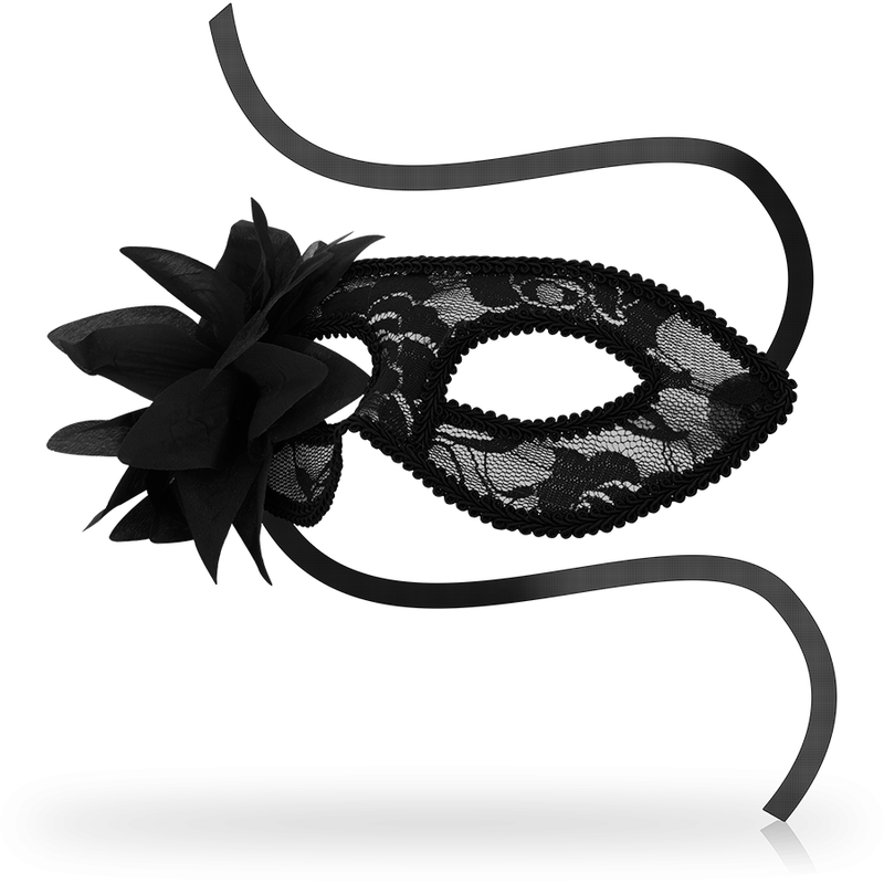 Ohmama - Masks Black Lace And Flower Masks