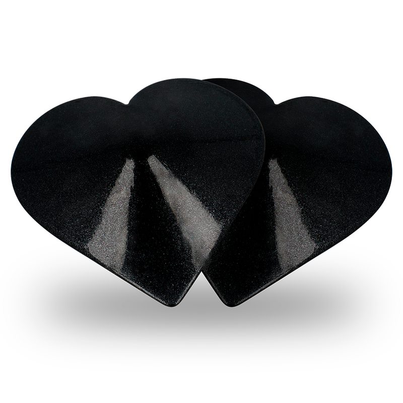 Coquette Chic Desire - Black Hearts Nipple Covers