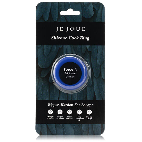 Je Joue - Blue Silicone Ring - Minimum Strangulation