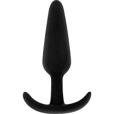 Ohmama - Silicone Anal Plug With Small Handle