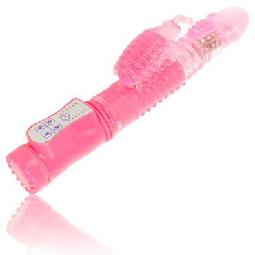 OHMAMA - Rotating Vibrator with Clitoral Stimulator