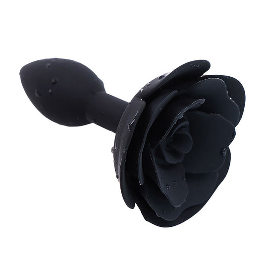 Ohmama Fetish - Black Pink Silicone Anal Plug