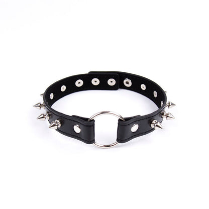 Ohmama Fetish Spikes Punk Collar