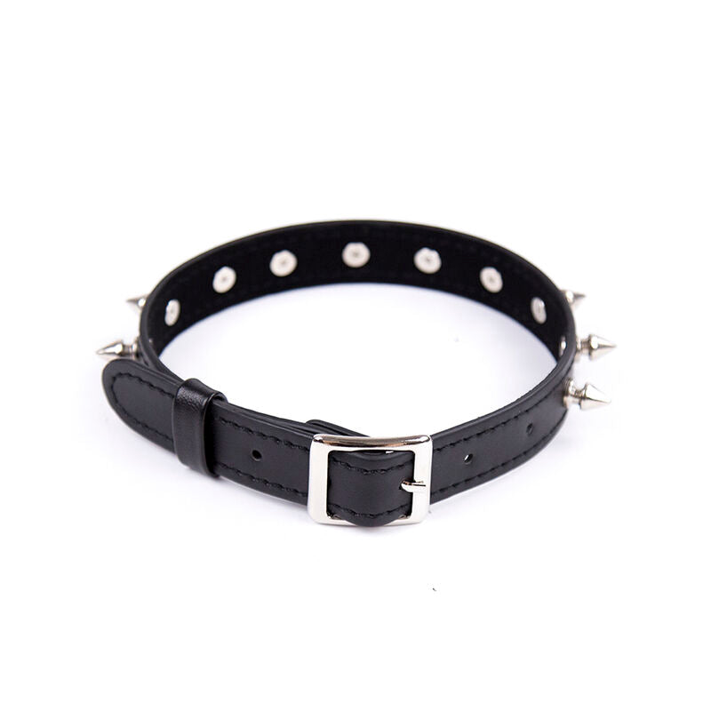 Ohmama Fetish - Collar Spikes Punk Collar