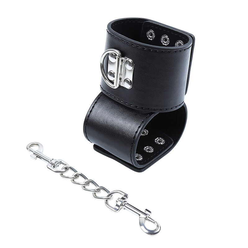 Ohmama Fetish - Wrist Restraints Snap Fasten Metal