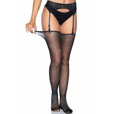 Leg Avenue - Garter Belt And Stockings Set One Size