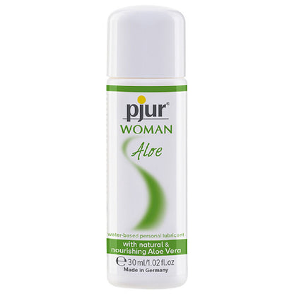 Pjur Woman Aloe water-based lubricant packaging detail