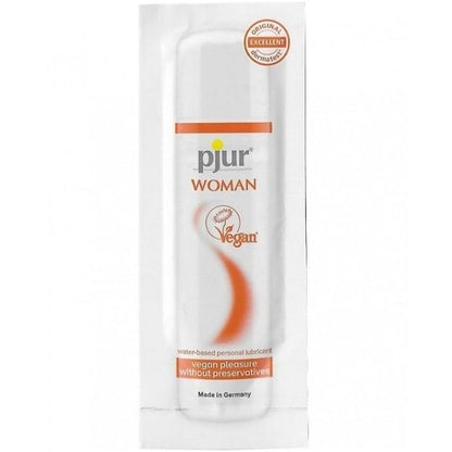 Pjur Woman Vegan water-based lubricant bottle