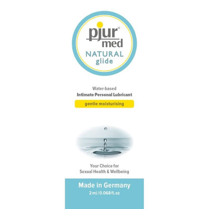 Pjur Med Natural water-based lubricant bottle
