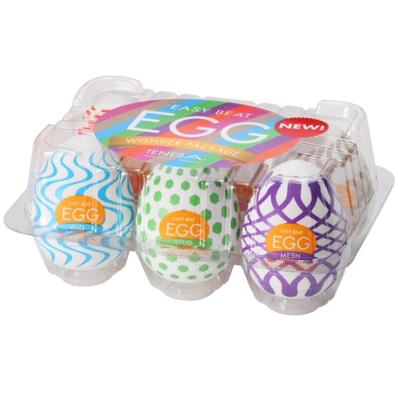 Tenga - Wonder Egg Masturbadore Pack 6 Units