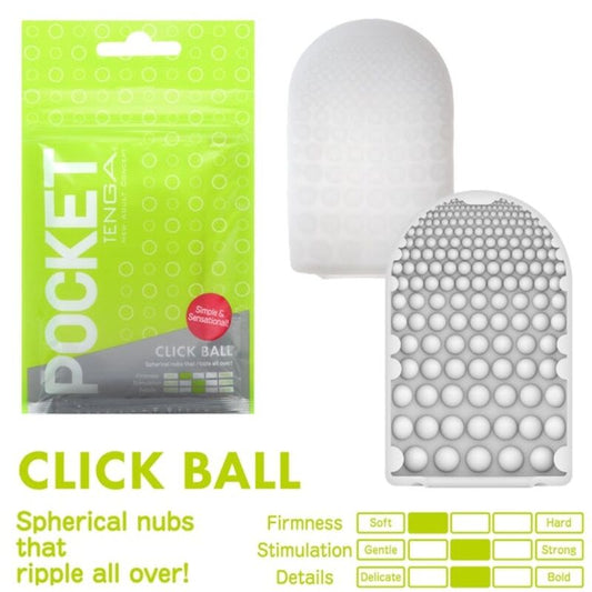 Tenga - Click Ball Masturbator Pocket